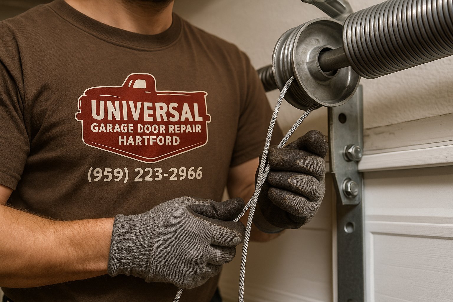 Garage Door Cable Repair in Newark