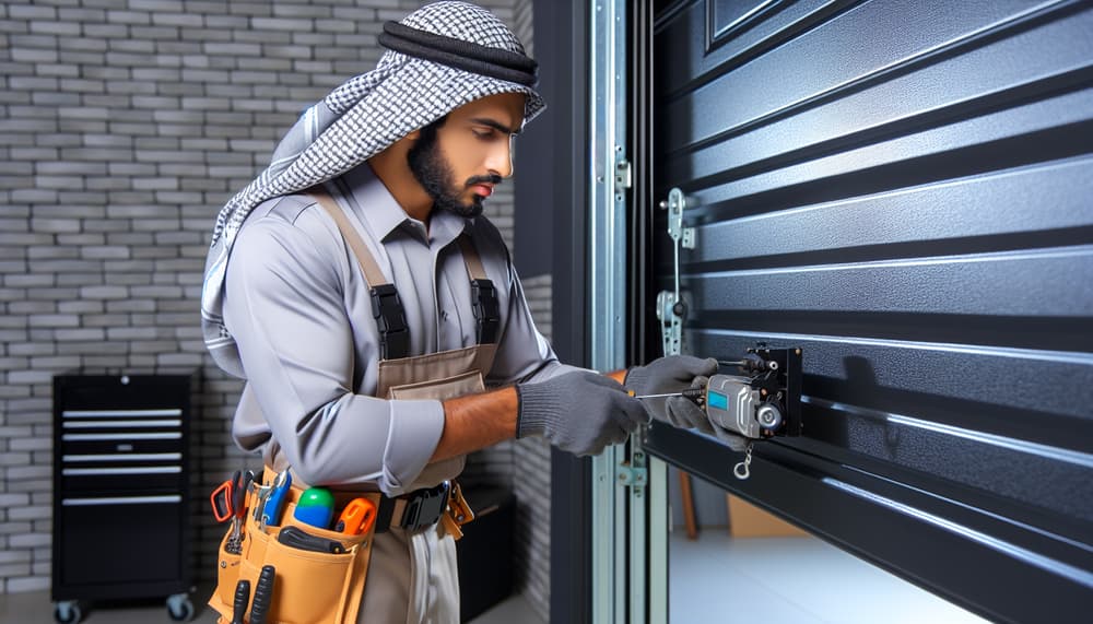 Our professional garage door spring repair process